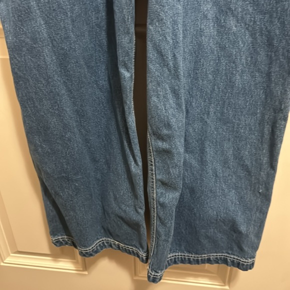 2/$15 VTG Jordache L/11-13 100% Cotton Womens Overalls, back Velcro poc - Picture 8 of 9